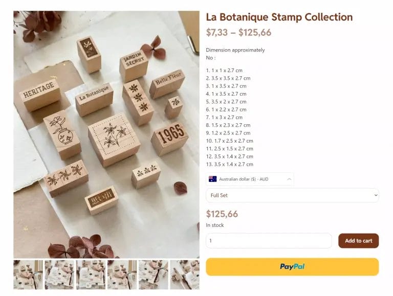 Customize Your Selection new